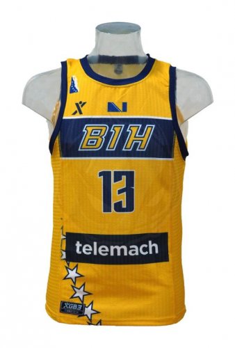 Dzanan Musa 13 Bosnia and Herzegovina 22-23 Home Jersey Yellow